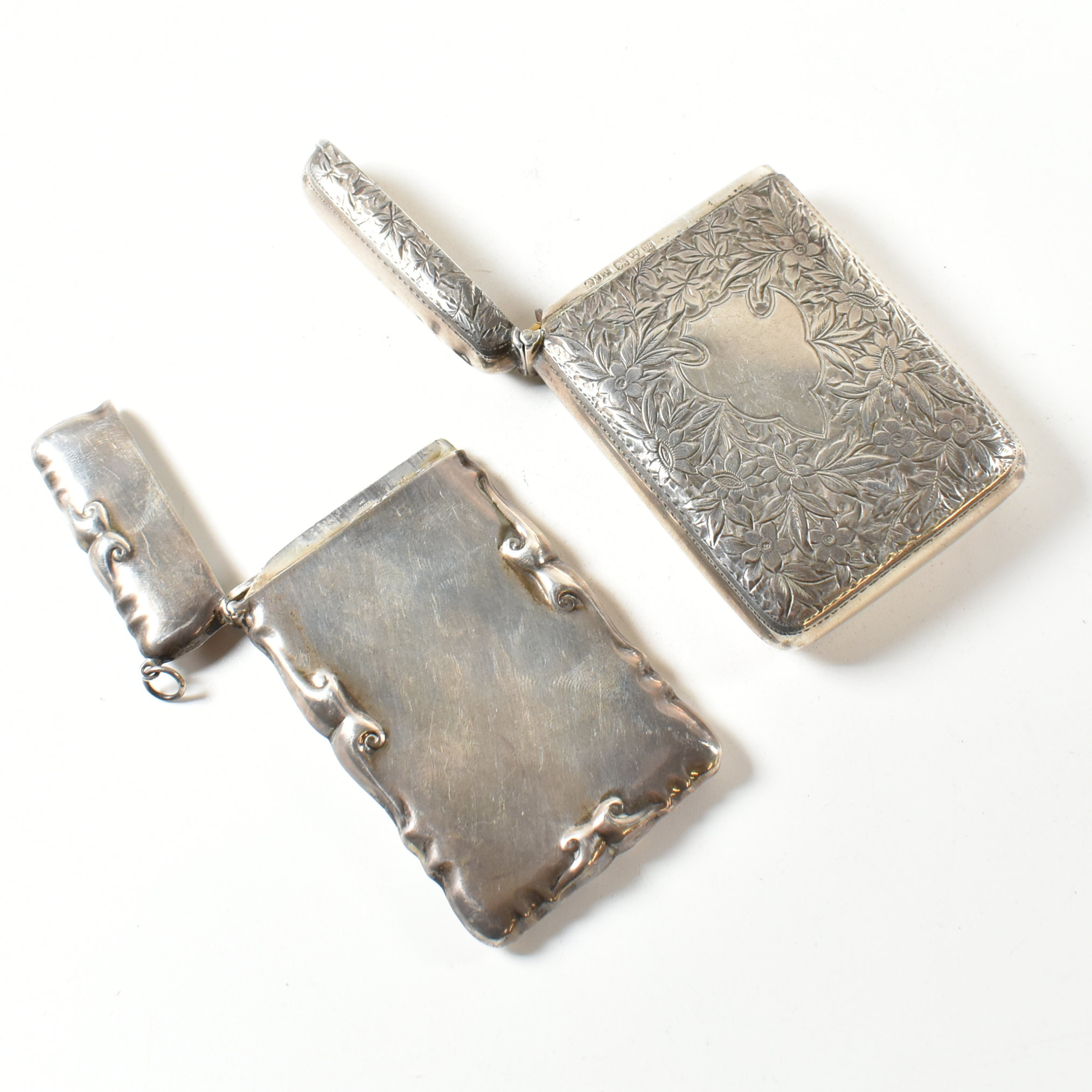EARLY 20TH CENTURY VESTA CASE & LATER CARD CASE - Image 4 of 9