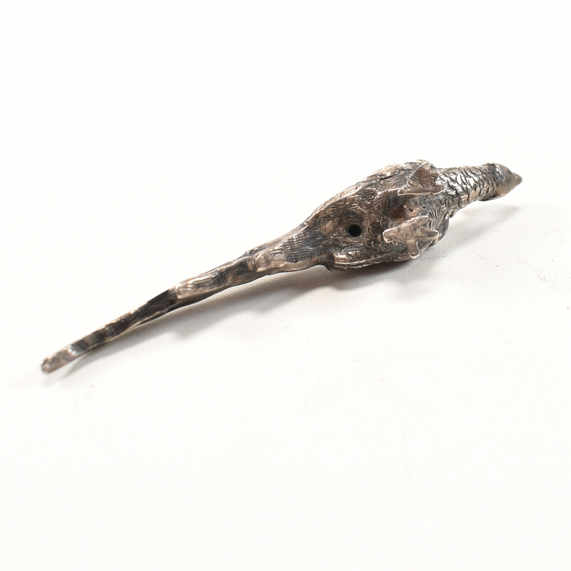 GERMAN 925 SILVER MINIATURE PHEASANT BY NERESHEIMER - Image 8 of 9