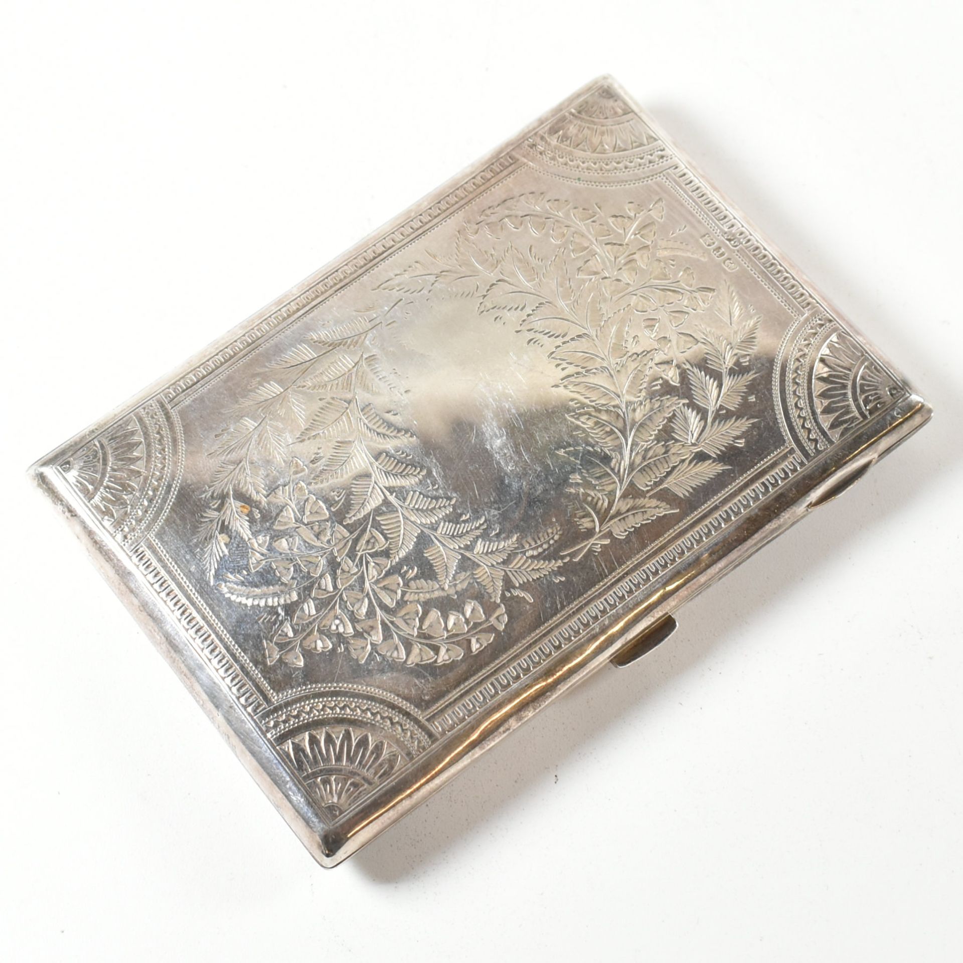 VICTORIAN HALLMARKED SILVER CARD CASE