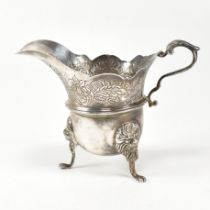 MID CENTURY IRISH HALLMARKED SILVER CREAMER