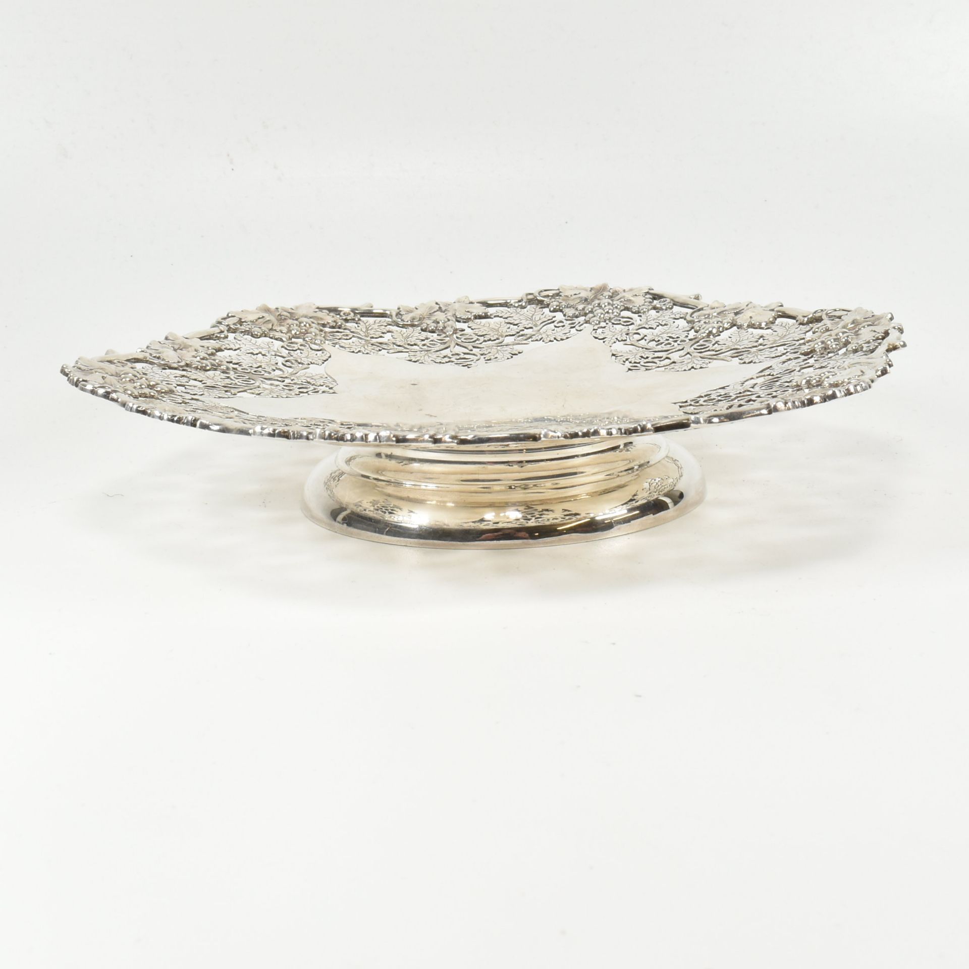 GEORGE V HALLMARKED SILVER COMPOTE - Image 3 of 10