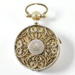 GEORGE III HALLMARKED SILVER CASED VINAIGRETTE