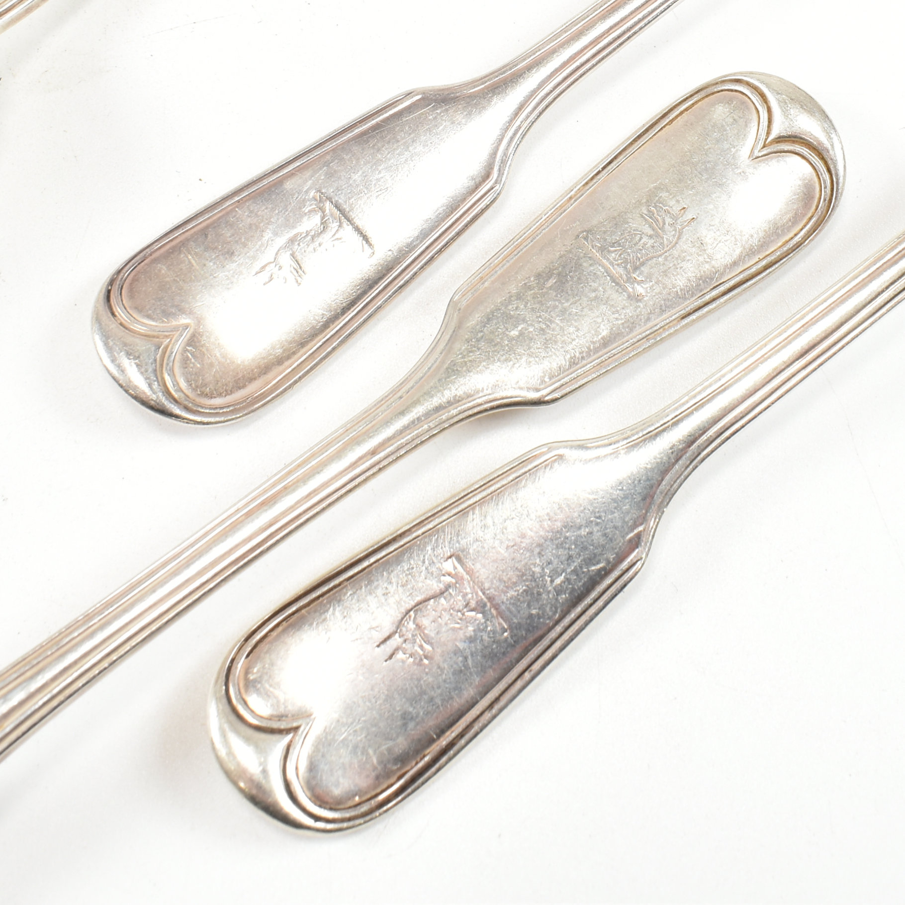 6 VICTORIAN HALLMARKED SILVER FORKS - Image 6 of 6