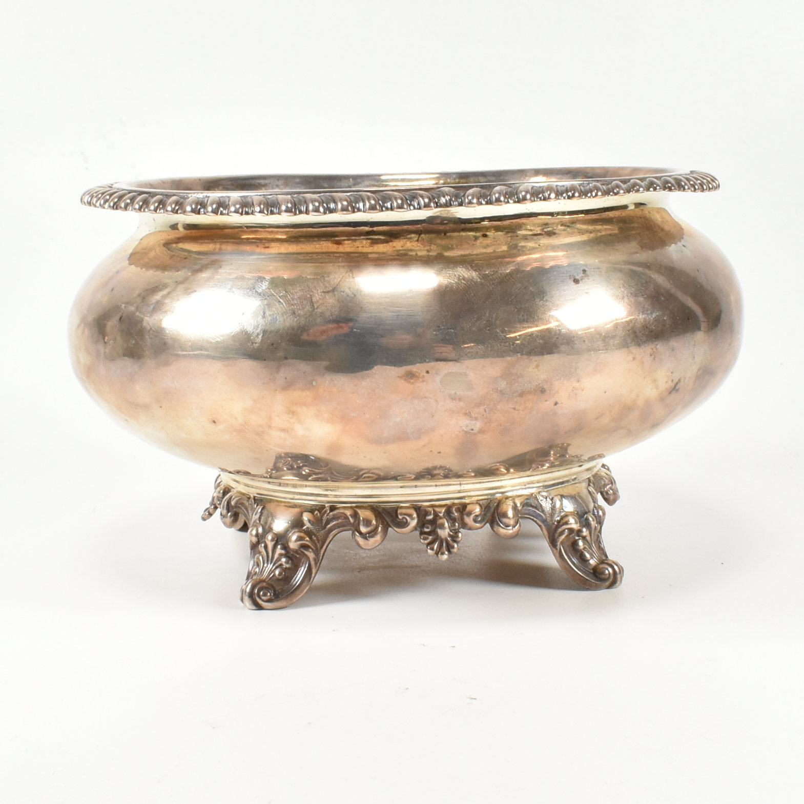 WILLIAM IV HALLMARKED SILVER BOWL - Image 3 of 7