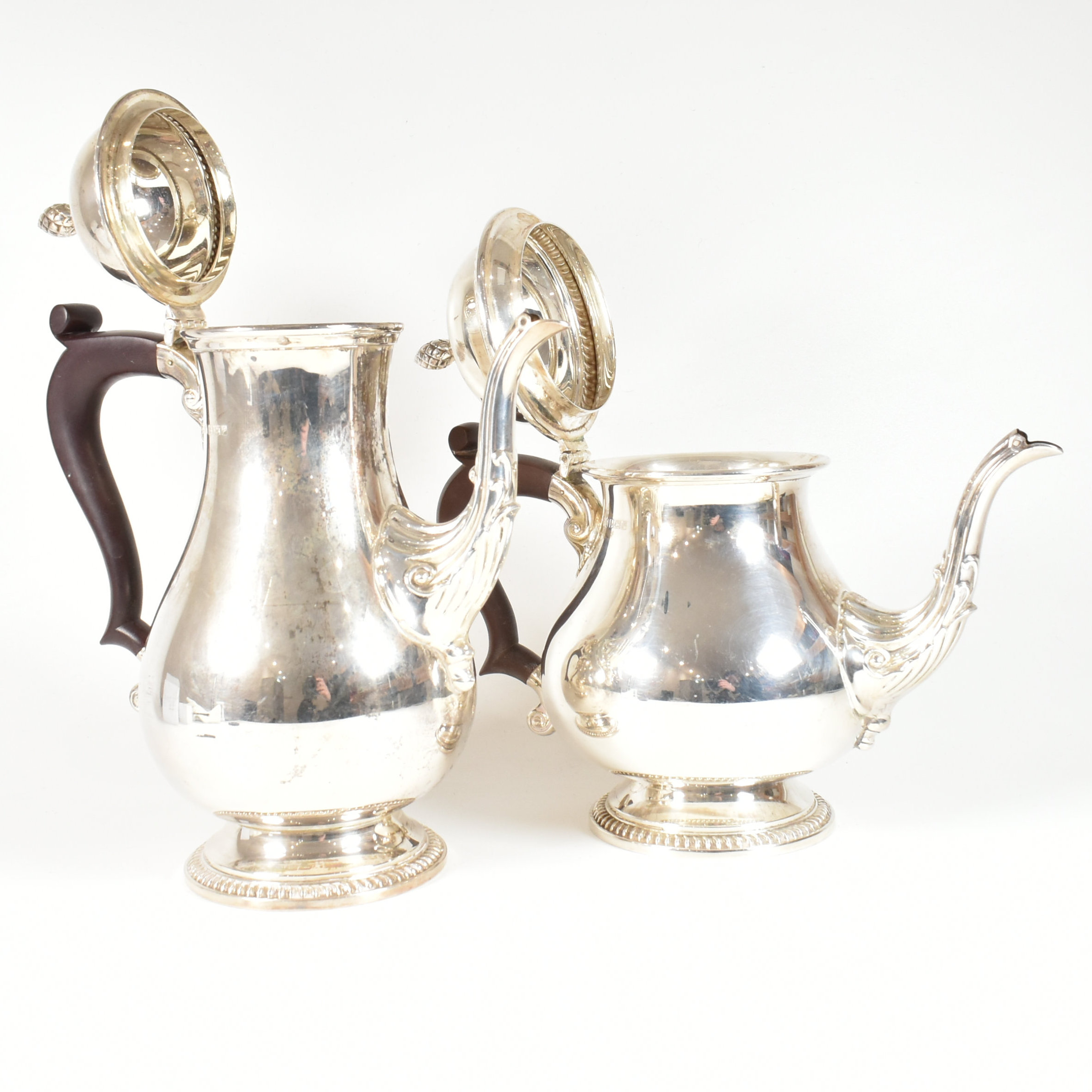 1960S WALKER & HALL HALLARKED SILVER TEA & COFFEE SERVICE - Image 3 of 16