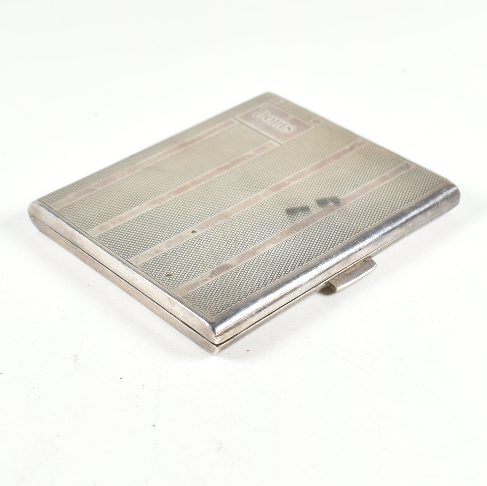 GEORGE V HALLMARKED SILVER MAPPIN & WEBB CIGARETTE CASE