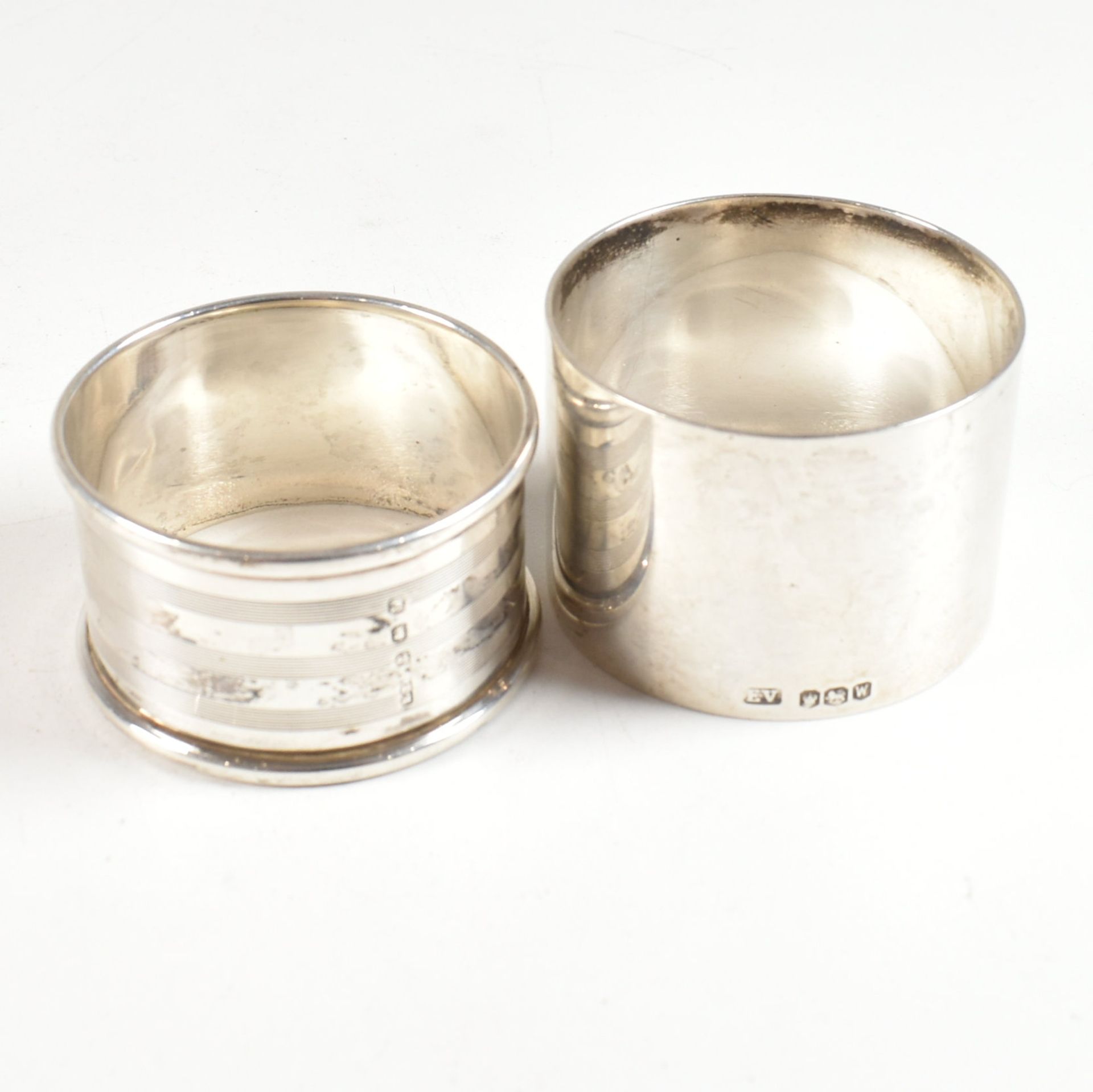 VICTORIAN & LATER HALLMARKED SILVER ITEMS - Image 7 of 9