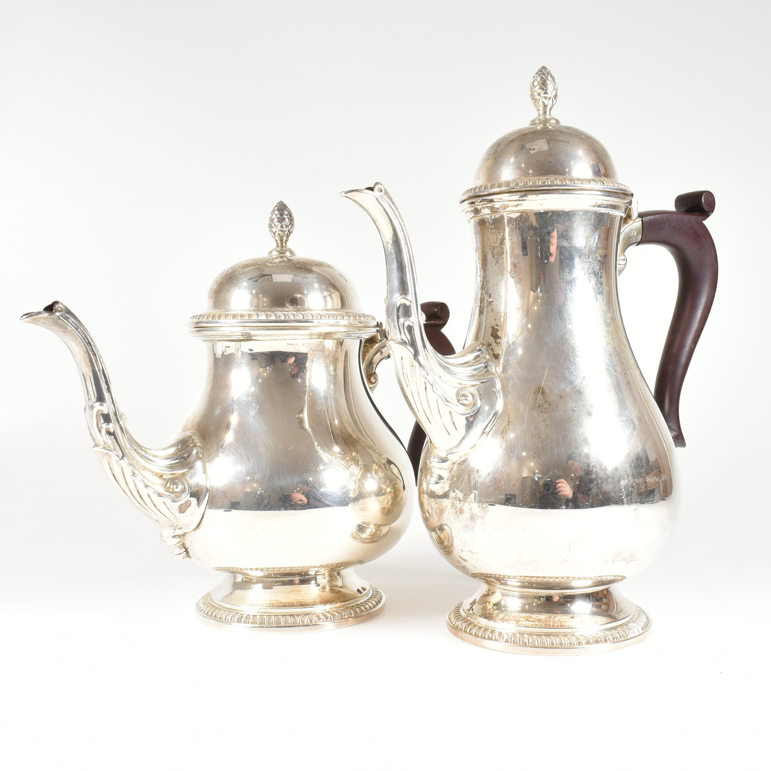 1960S WALKER & HALL HALLARKED SILVER TEA & COFFEE SERVICE - Image 14 of 16