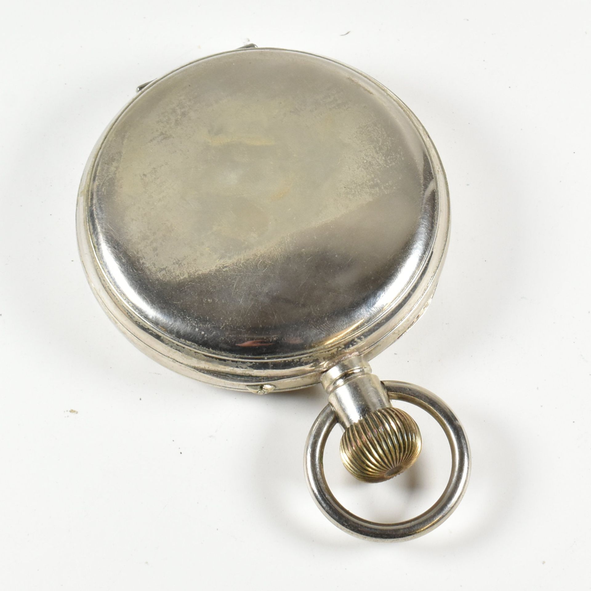 VICTORIAN HALLMARKED SILVER MOUNTED CASE & GOLIATH WATCH - Image 8 of 8