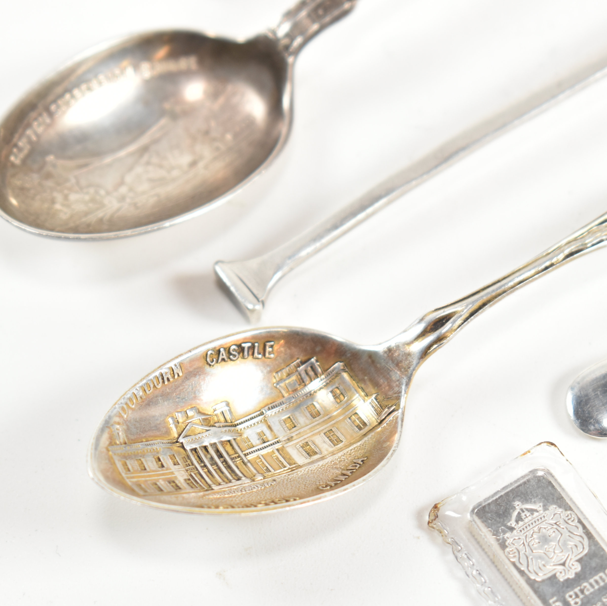19TH CENTURY HALLMARKED SILVER & STERLING ITEMS - Image 2 of 8