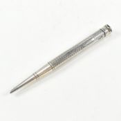 20TH CENTURY STERLING SILVER PROPELLING PENCIL - E.BAKER & SON
