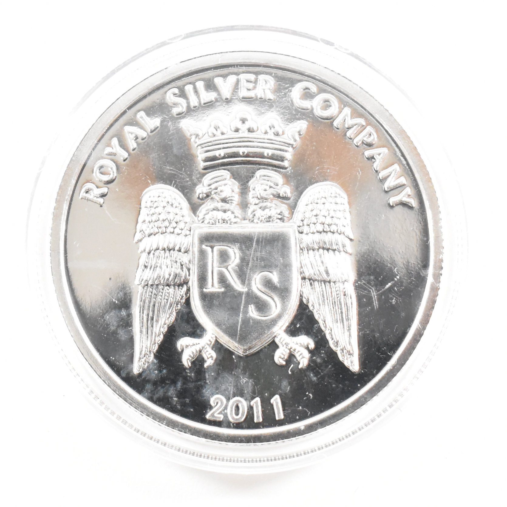 ONE 0Z 2011 ROYAL SILVER COMPANY COIN FINE SILVER - Bild 2 aus 4