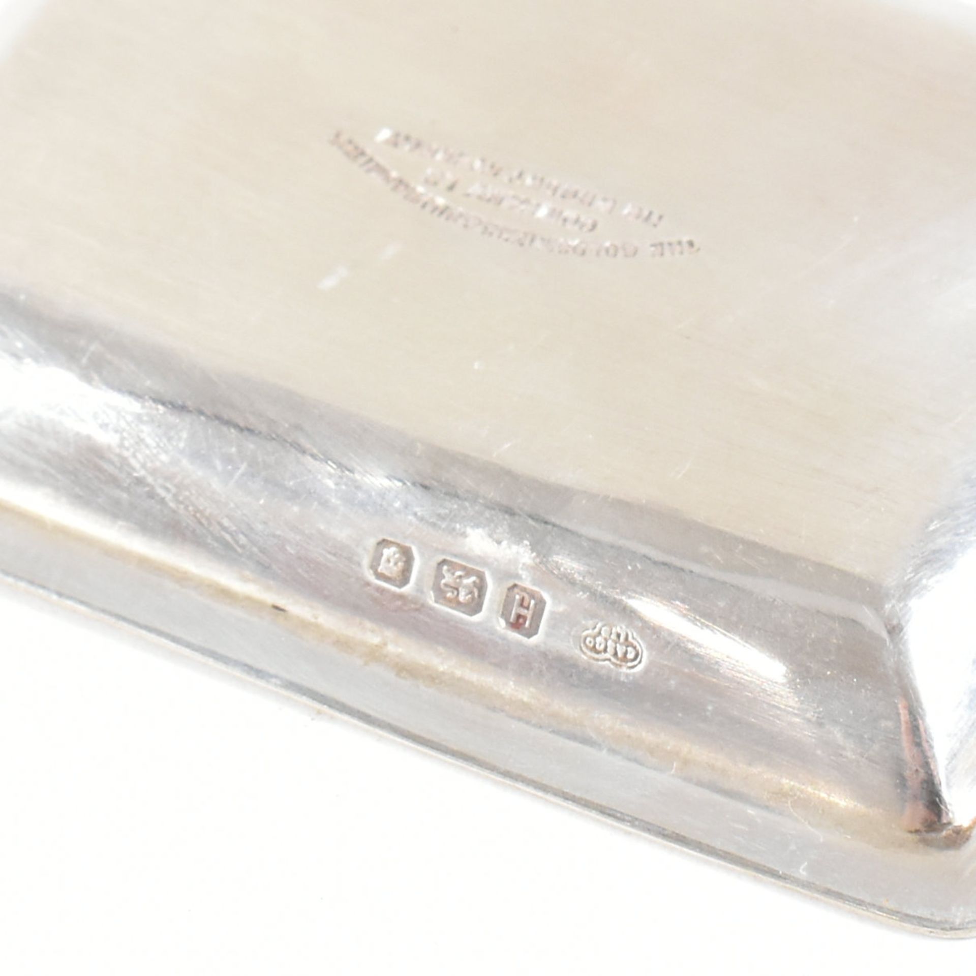 20TH CENTURY HALLMARKED SILVER & SILVER ON COPPER PIN DISHES - Image 5 of 10