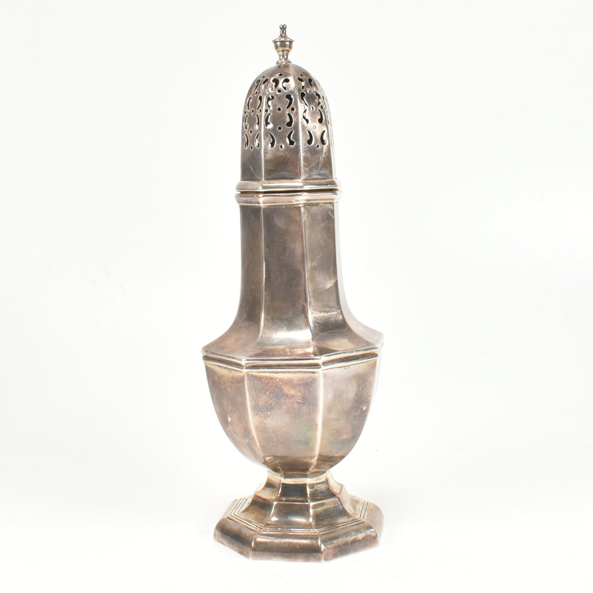 WALKER & HALL HALLMARKED SILVER SUGAR CASTER - Image 2 of 8