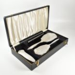 1960S CASED HALLMARKED SILVER VANITY SET