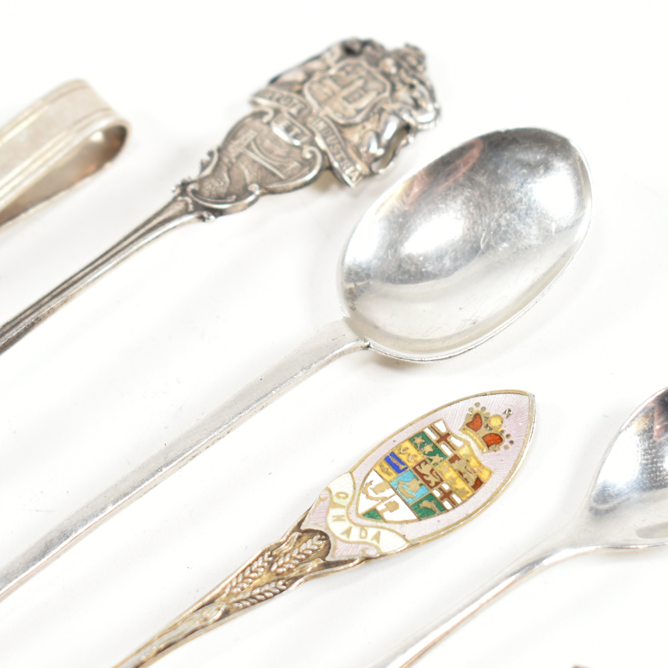 19TH CENTURY HALLMARKED SILVER & STERLING ITEMS - Image 4 of 8