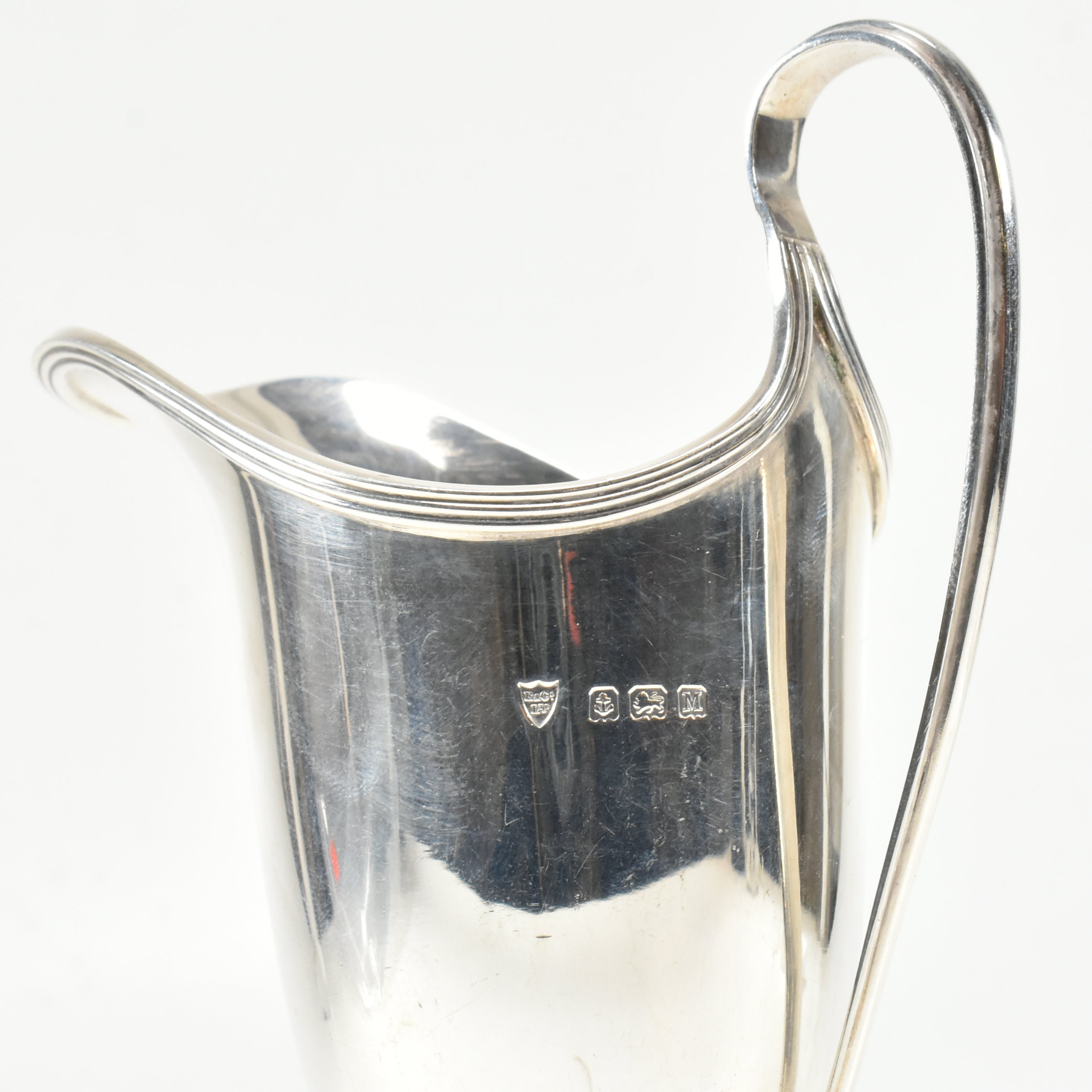 GEORGE VI HALLMARKED SILVER CREAM JUG - Image 5 of 7