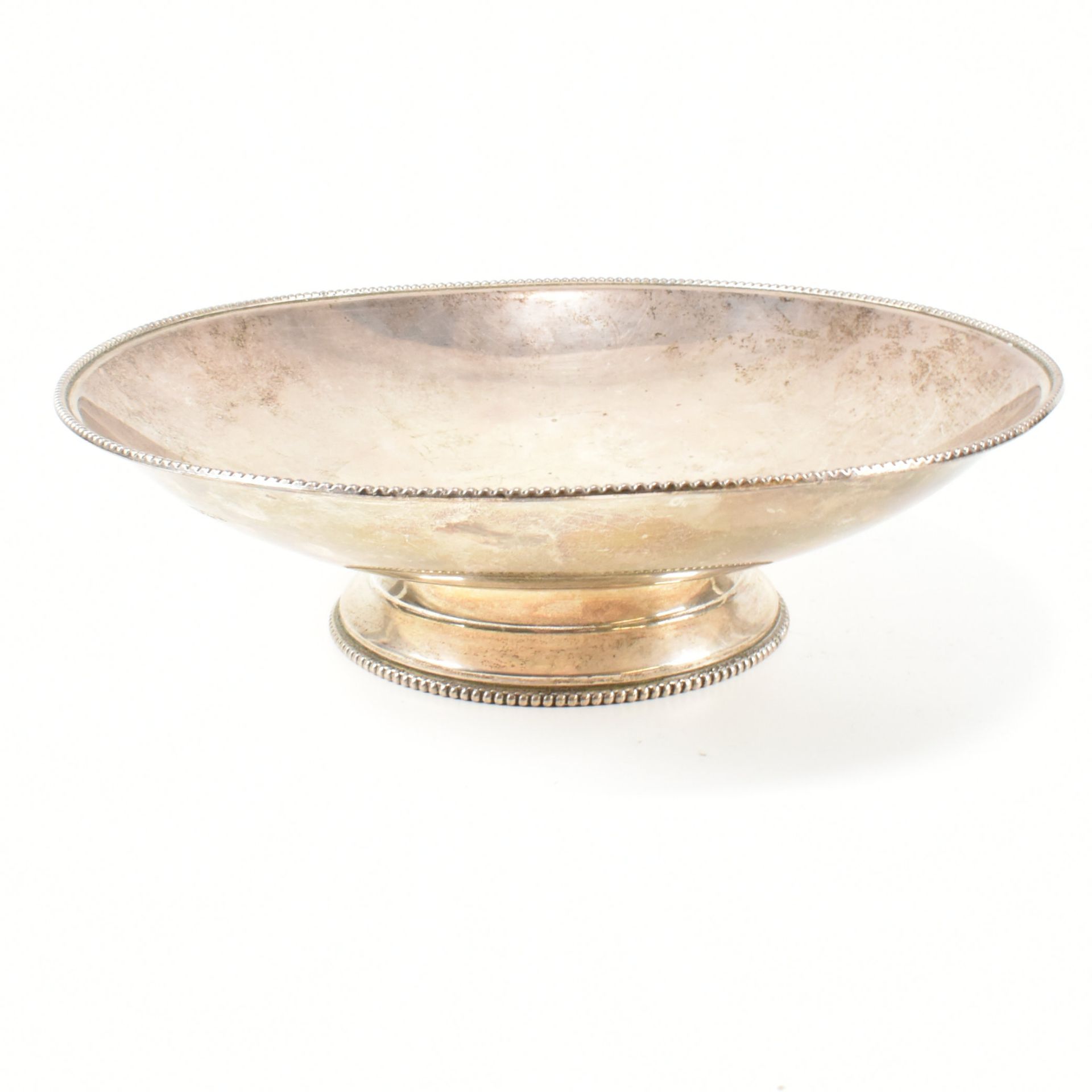 MID CENTURY HALLMARKED SILVER FRUIT BOWL - Image 2 of 6