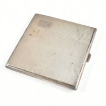 GEORGE V HALLMARKED SILVER CIGARETTE CASE