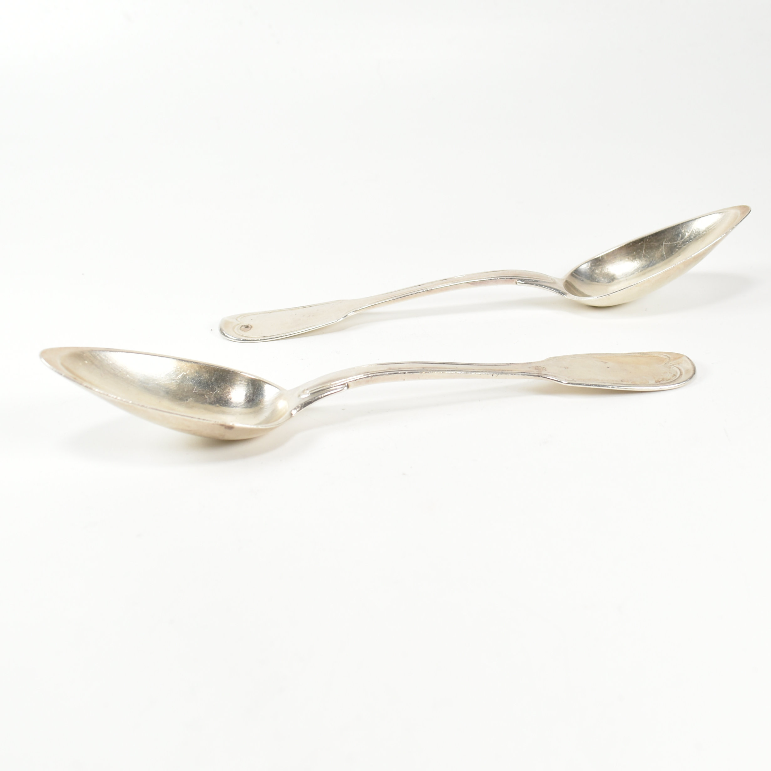 TWO EARLY 19TH CENTURY FRENCH SILVER SPOONS - Image 2 of 4