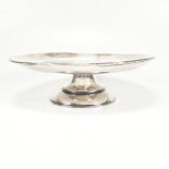 1960 ARTS & CRAFTS STYLE HALLMARKED SILVER COMPOTE