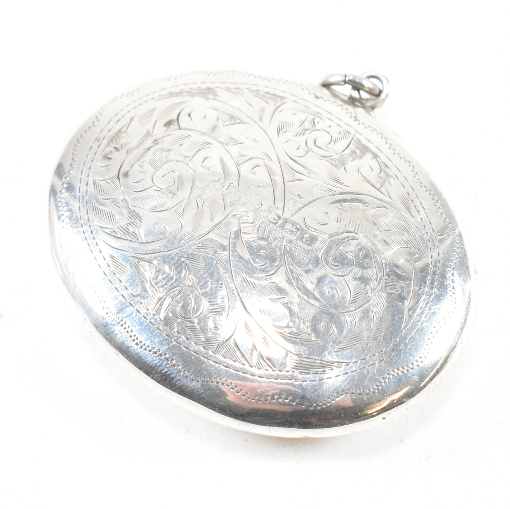 VICTORIAN HALLMARKED SILVER VESTA CASE & LATER COMPACTS - Image 7 of 8