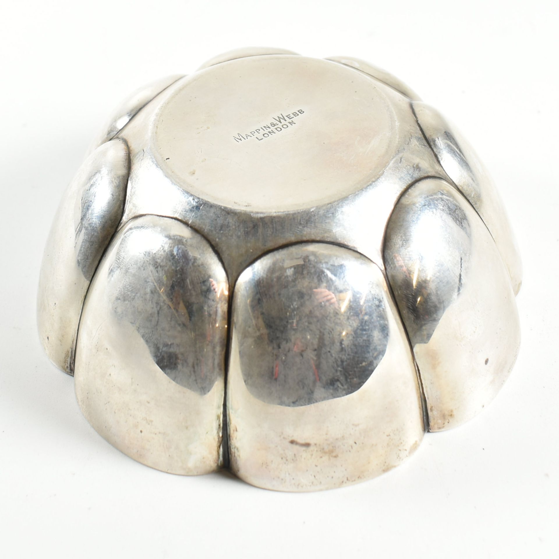EDWARD VII HALLMARKED SILVER BOWL & OTHER NAPKIN RINGS - Image 6 of 6
