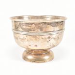 GEORGE V HALLMARKED SILVER PUNCH BOWL