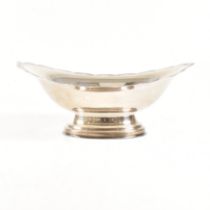 MID CENTURY HALLMARKED SILVER BON BON DISH