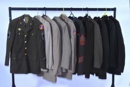 LARGE COLLECTION OF POST WAR AMERICAN MILITARY UNIFORM