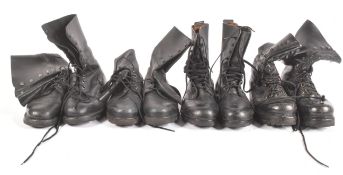COLLECTION OF MILITARY STYLE AMMO BOOTS