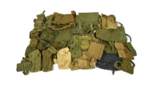 LARGE COLLECTION OF BRITISH MILITARY WEBBING