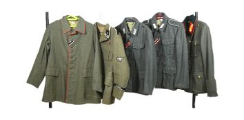 GERMAN MILITARY - COLLECTION OF GERMAN THIRD REICH REPLICA UNIFORMS
