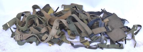 LARGE COLLECTION OF BRITISH MILITARY WEBBING