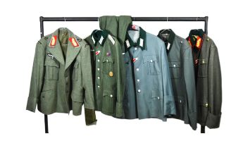 GERMAN MILITARY - COLLECTION OF GERMAN THIRD REICH REPLICA UNIFORMS