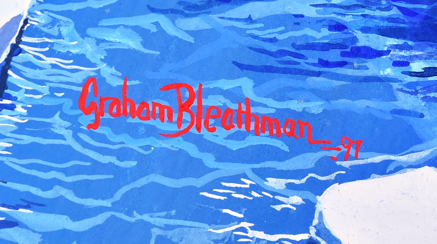 GRAHAM BLEATHMAN COLLECTION - ORIGINAL ARTWORK (1997) - Image 4 of 4