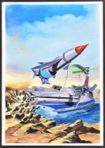 GRAHAM BLEATHMAN COLLECTION - ORIGINAL THUNDERBIRDS ARTWORK (1992_