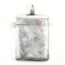 VICTORIAN SILVER HALLMARKED VESTA CASE