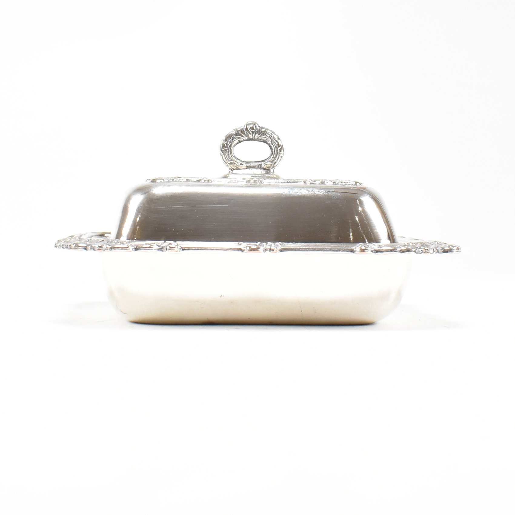 OLD SHEFFIELD PLATE MINIATURE LIDDED SAUCE TUREEN - Image 2 of 6