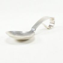 VINTAGE GEORG JENSEN STERLING SILVER BABY FEEDING SPOON