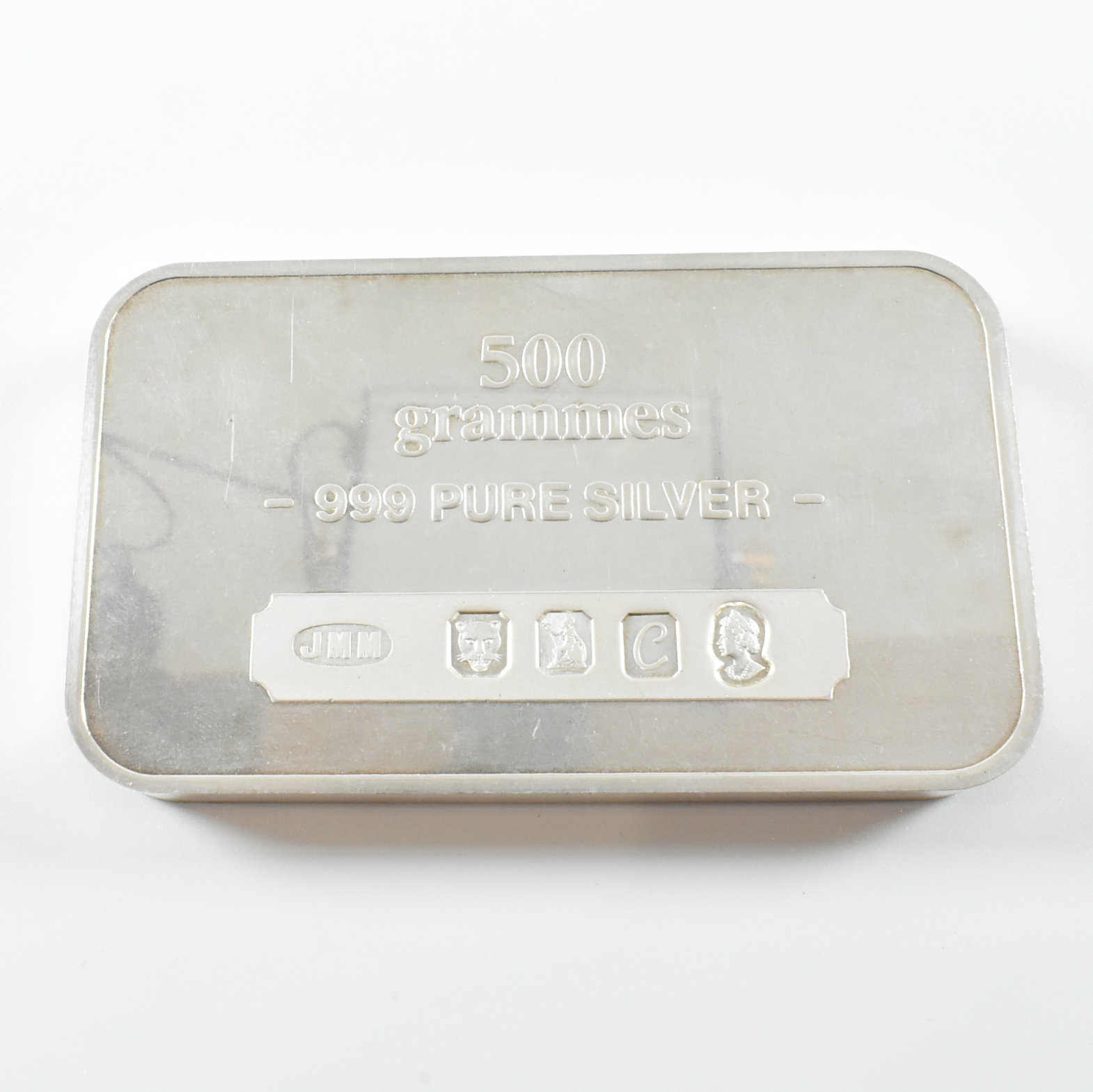 HALLMARKED CASED SILVER JUBILEE 500G 999 PURE SILVER INGOT - Image 4 of 6