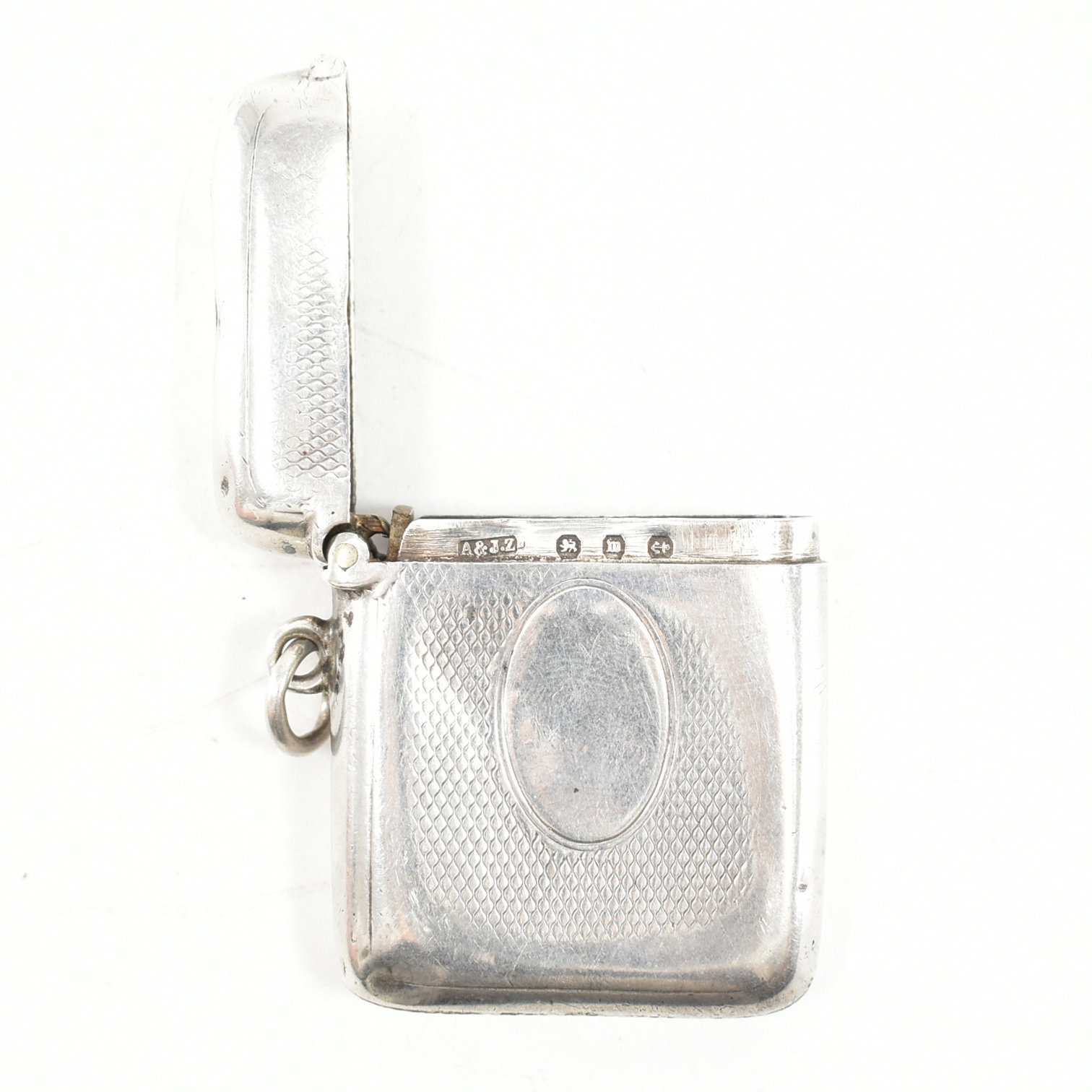 VICTORIAN SILVER HALLMARKED VESTA CASE - Image 3 of 5