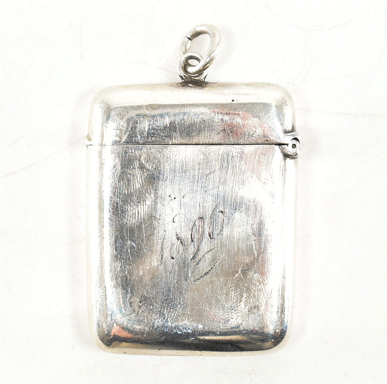 VICTORIAN SILVER HALLMARKED VESTA CASE - Image 2 of 4