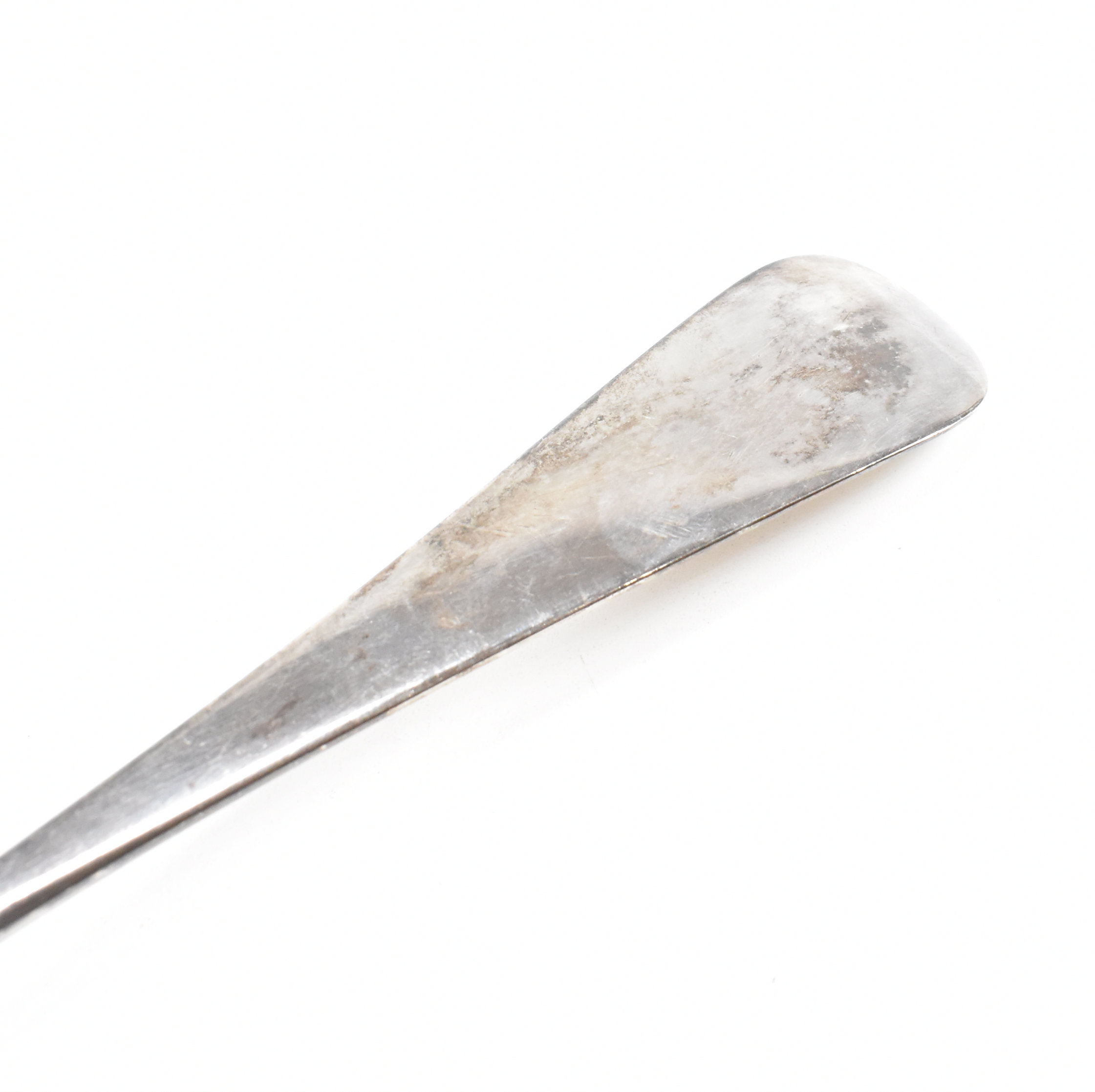 VICTORIAN HALLMARKED SILVER SERVING SPOON - Image 6 of 8