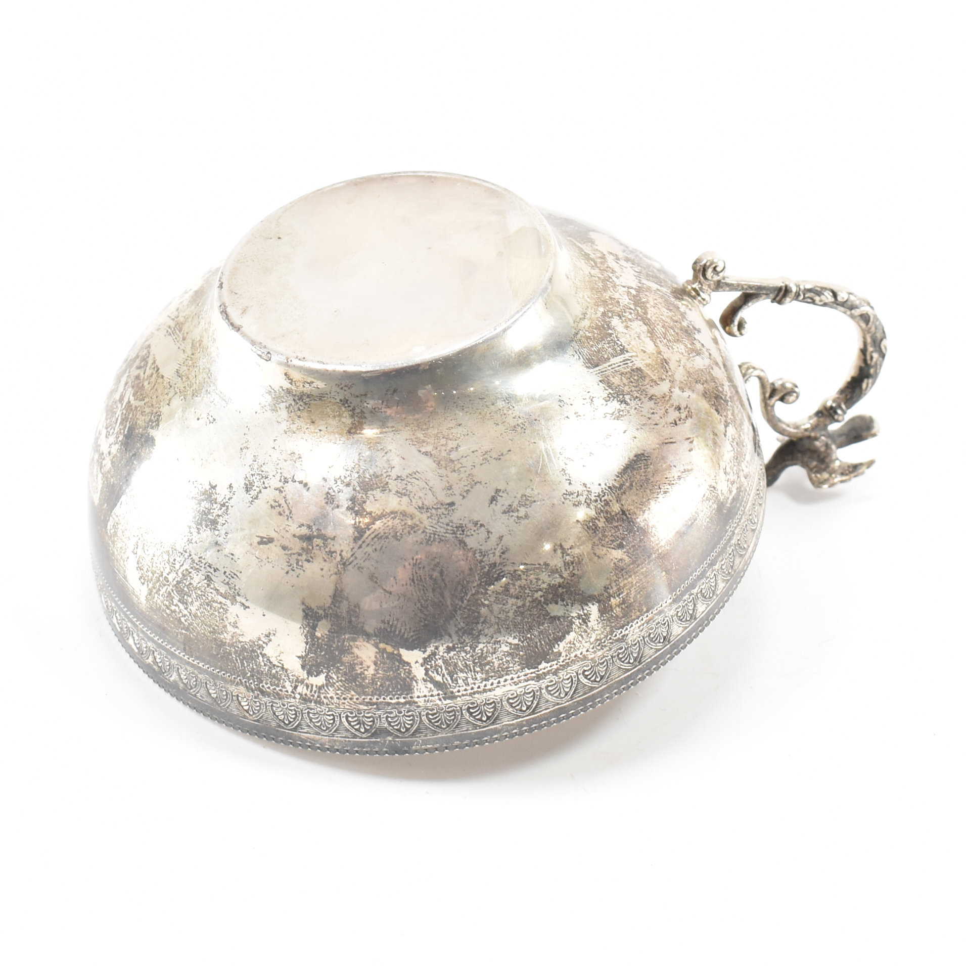 925 SILVER CUP BOWL & LAMA HANDLED BELL - Image 7 of 9