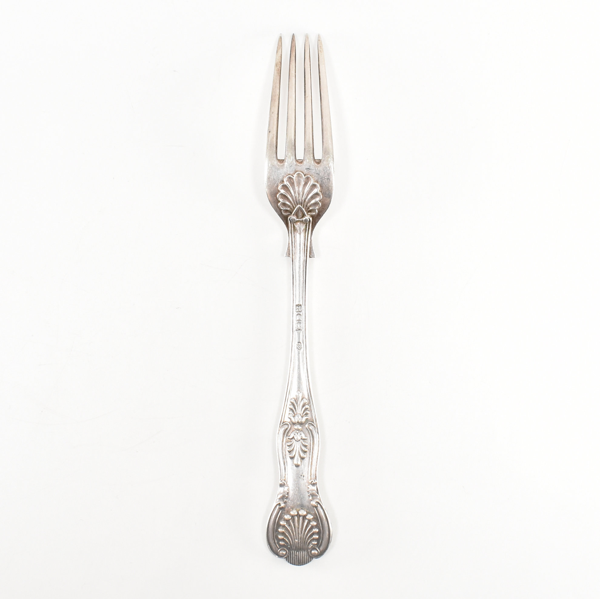 EARLY EDWARDIAN HALLMARKED SILVER FORK - Image 2 of 5