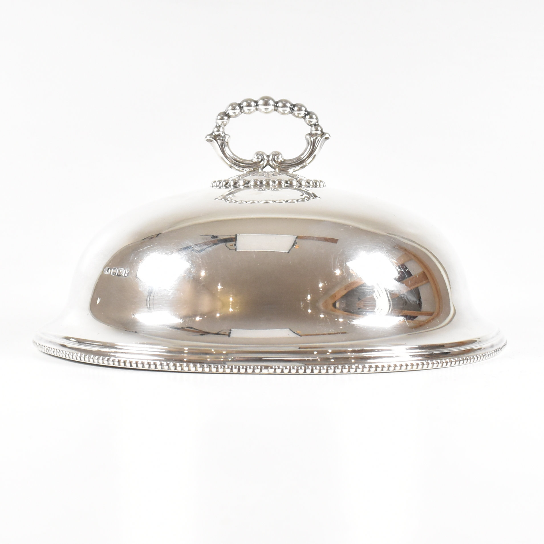 GEORGE V HALLMARKED SILVER CLOCHE MEAT DOME