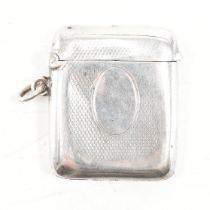 VICTORIAN SILVER HALLMARKED VESTA CASE