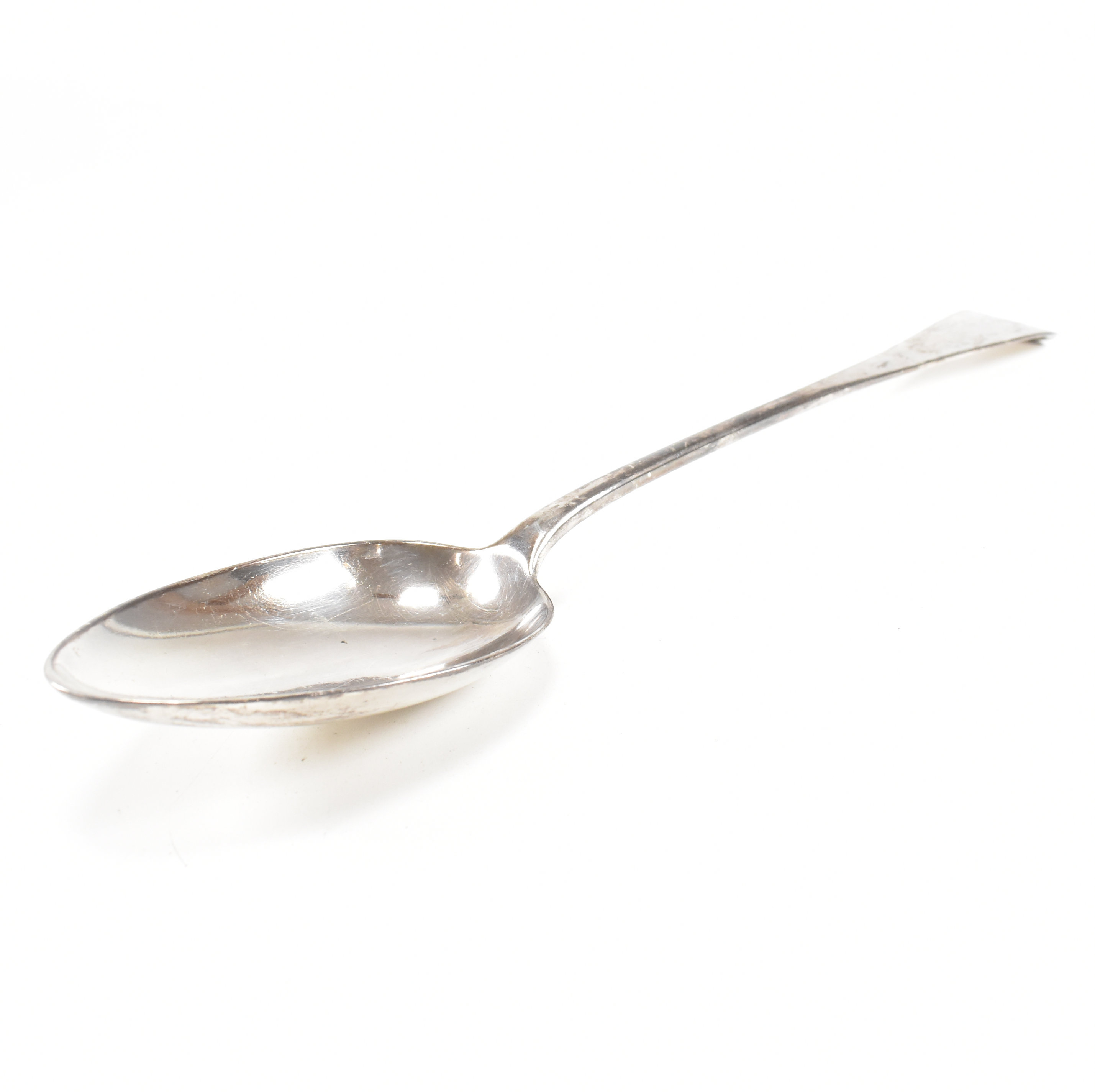 VICTORIAN HALLMARKED SILVER SERVING SPOON - Image 4 of 8