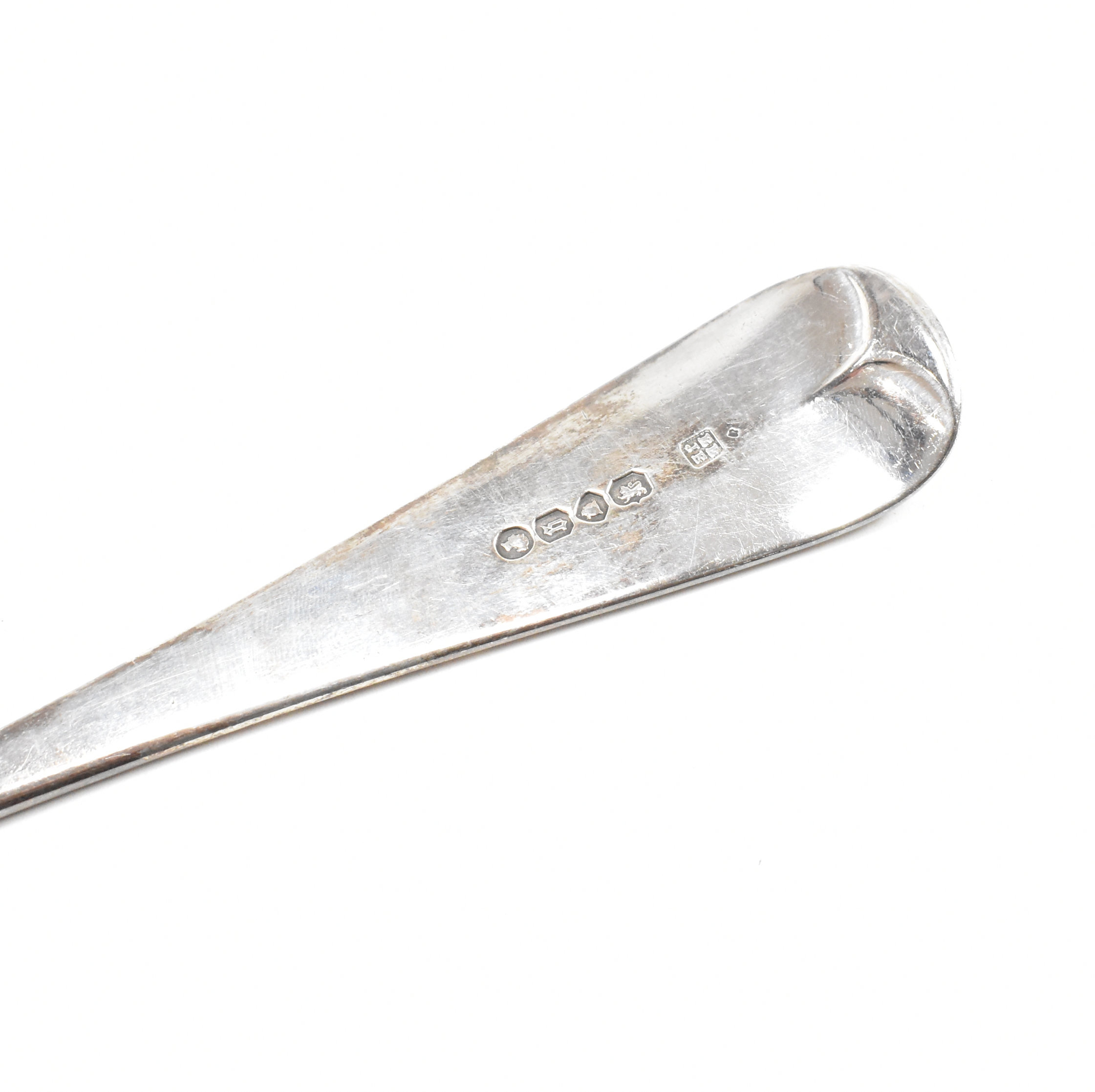 VICTORIAN HALLMARKED SILVER SERVING SPOON - Image 7 of 8